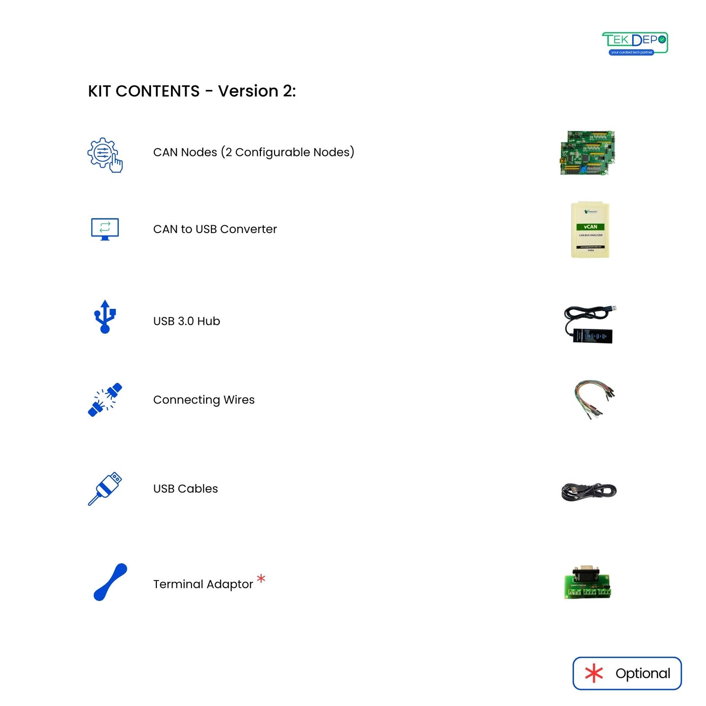 CAN Protocol Self Learning Kit