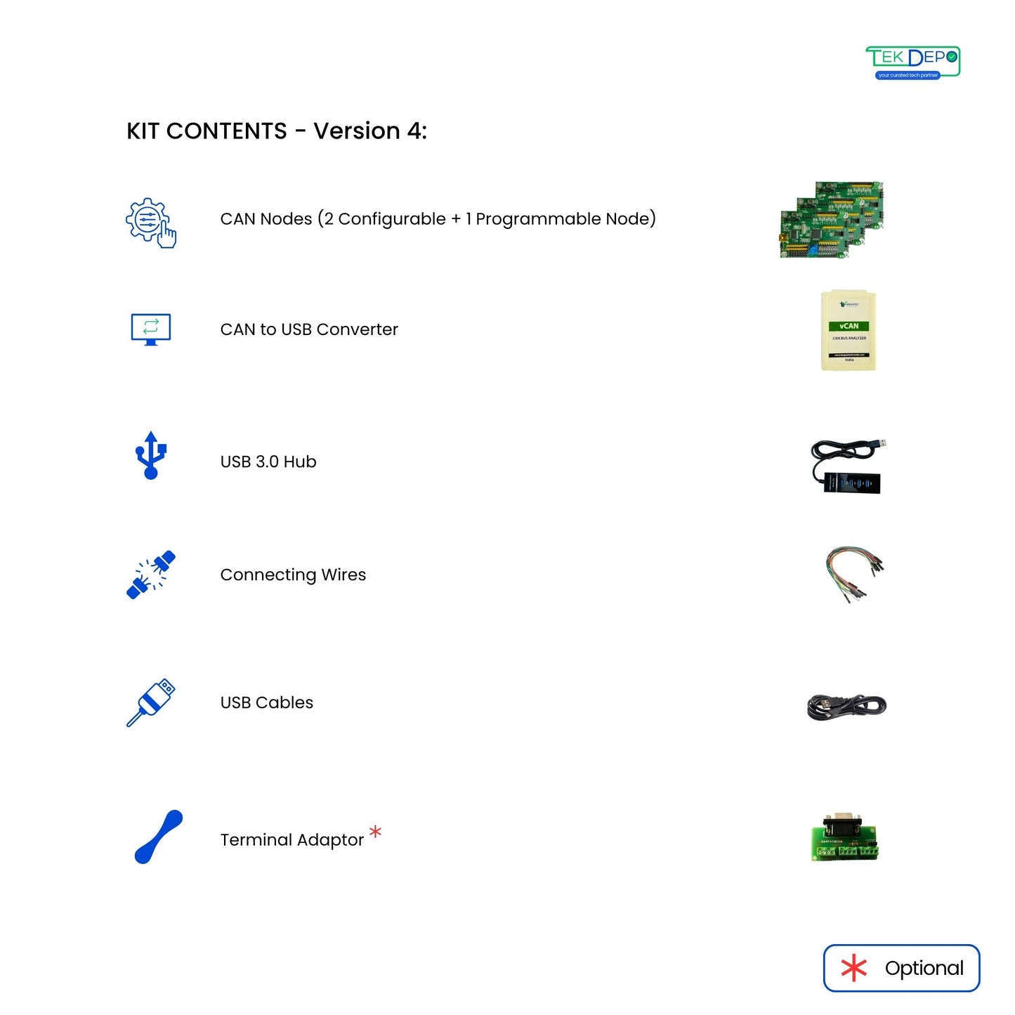 CAN Protocol Self Learning Kit