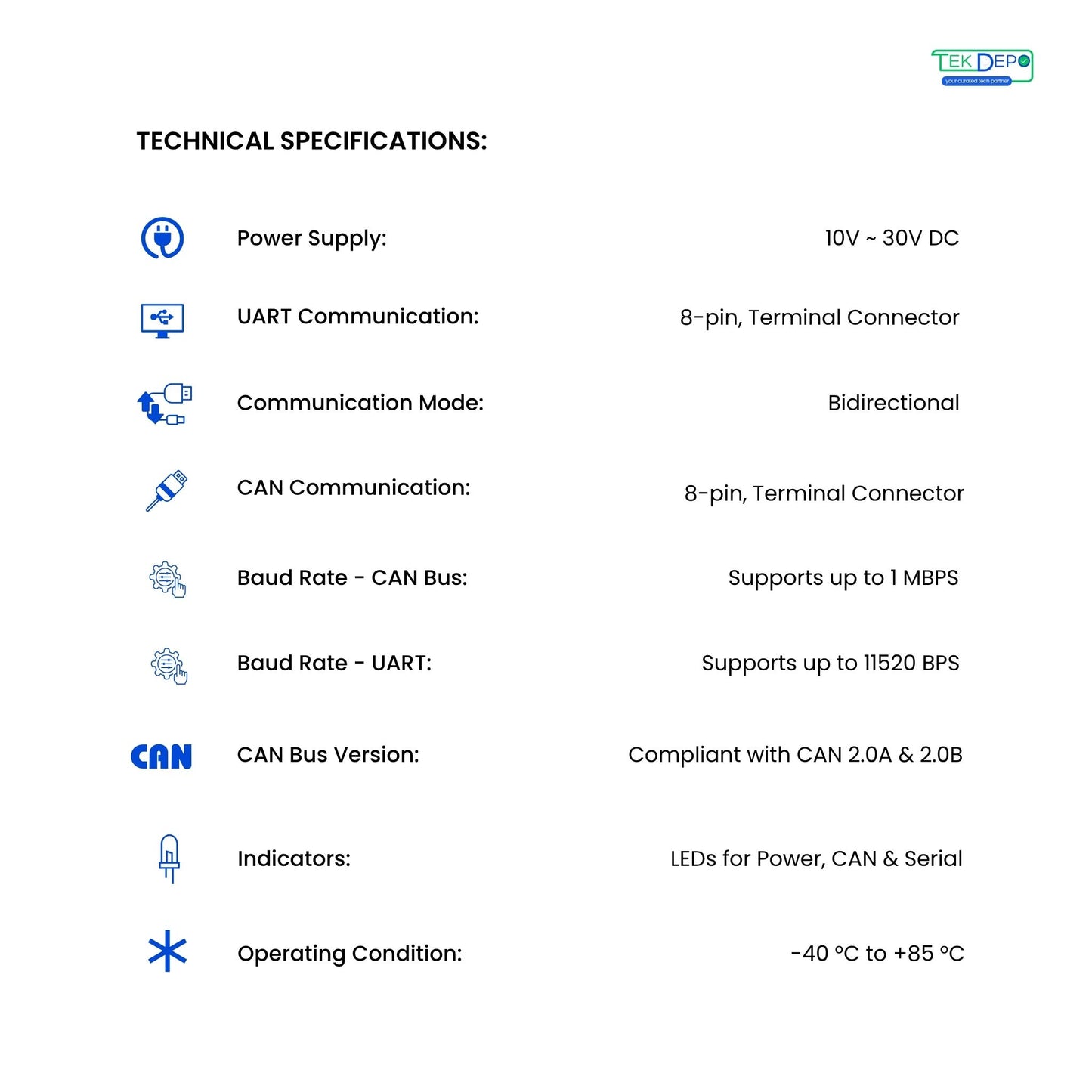 CAN to Serial Converters (CAN to RS485/RS232)