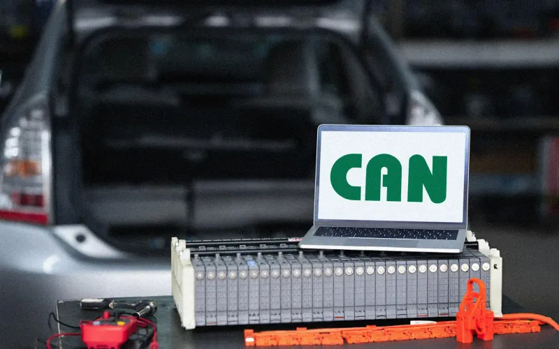 CAN Bus network used in automotive and EV systems