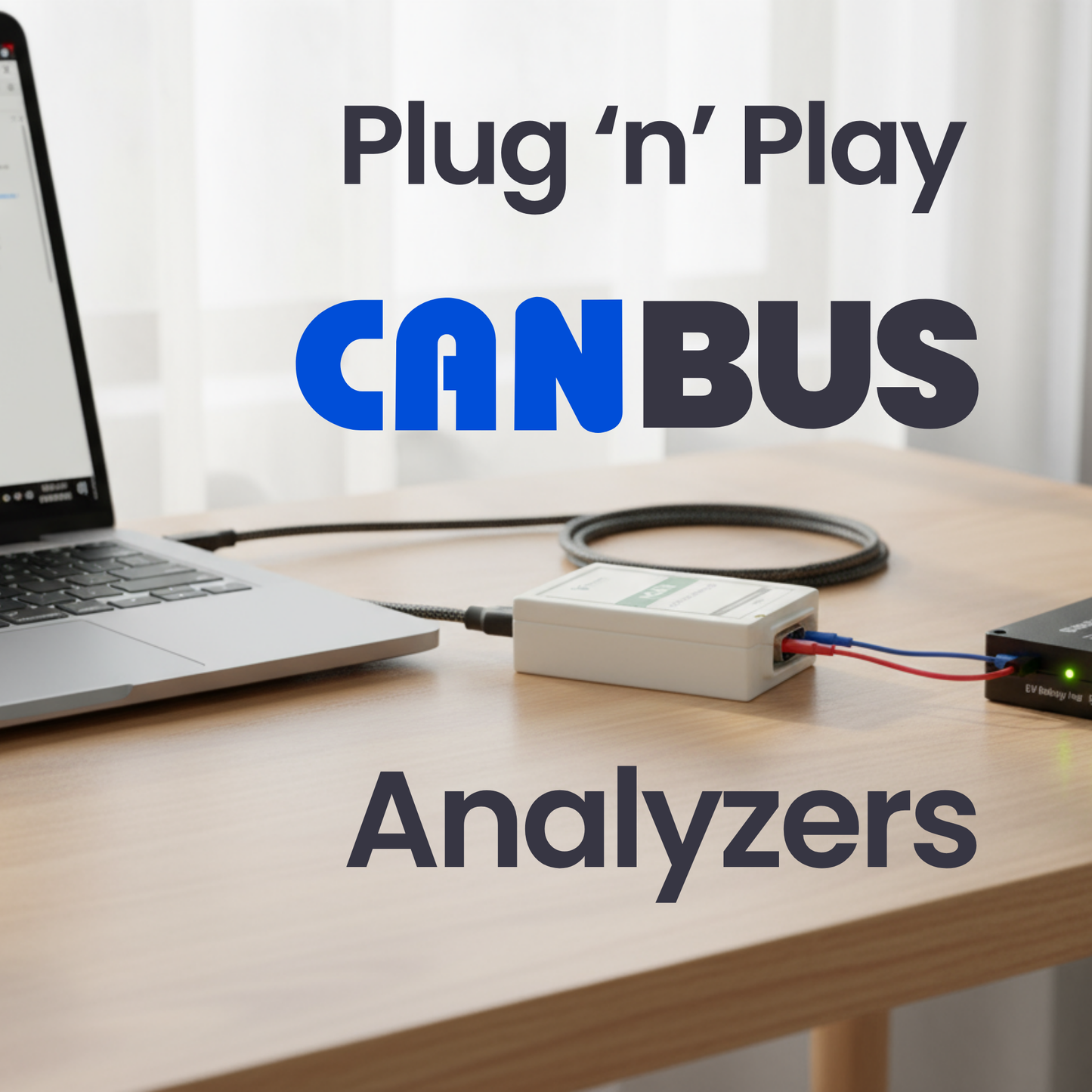 CAN to USB Analyzer with GUI & API support