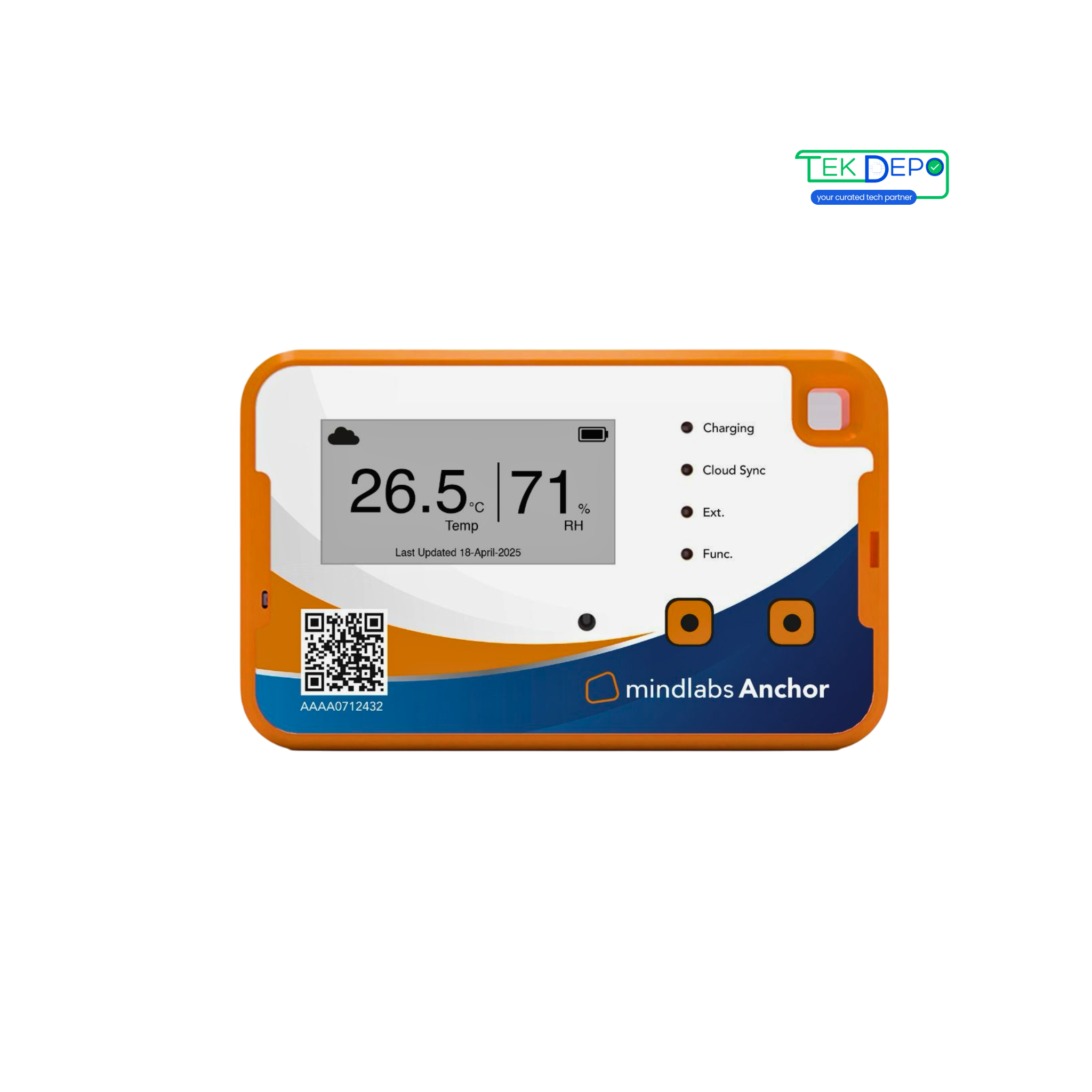 Anchor Series Rechargeable Datalogger | with Display